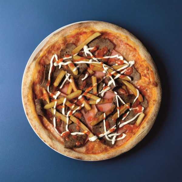 Кебаб-пицца